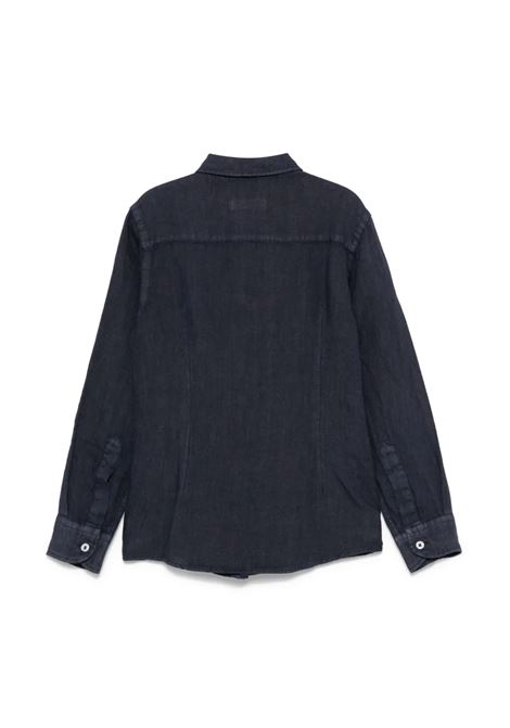 Camicia in lino PAOLO PECORA KIDS | PP4032BLU